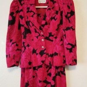 Rickie Freeman for Teri Jon Silk Dress and Jacket